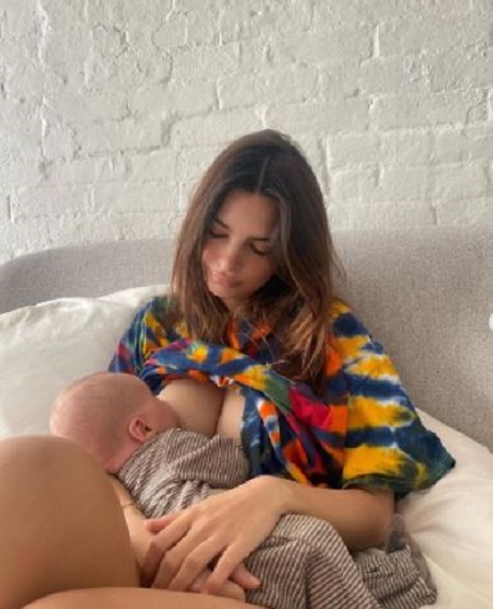  Emily Ratajkowski and her husband, Sebastian Bear-McClard Gave Birth To Their First Child in March 2021