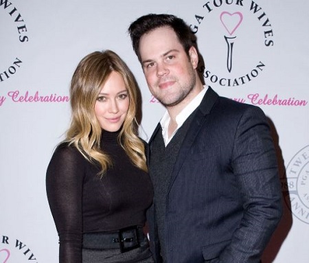 The actress Hilary Duff and a golfer Mike Comrie were married from 2010 to 2014.