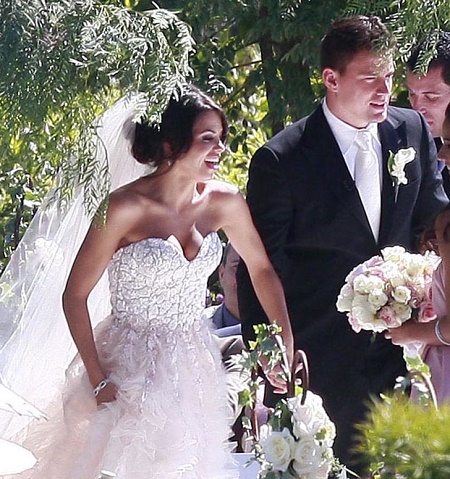 The Wedding Picture Of Channing Tatum and Jenna Dewan