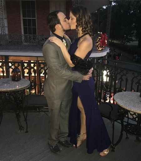 Lisa Sacaccio dating Kyle Prats at Muriel's Jackson Square.  