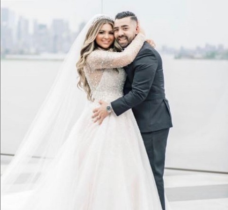 Victoria Caputo and Her Husband, Michael Mastrandrea At Their Wedding Day