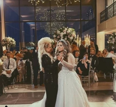 Theresa Caputo's Dancing With her Daughter Victoria Caputoon her Wedding