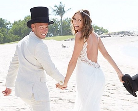  Jared Pobre and Stacy Keibler were long-time friends before they tied the wedding knot in March 2014