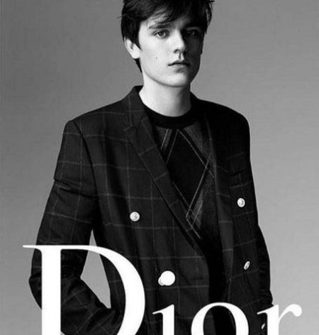 Alain-Fabien Delon's Cover Photoshoot For Dior Magazine
