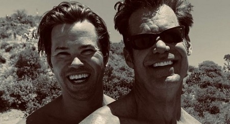 Andrew Rannells' Dating His Partner, Tuc Watkins Since 2019