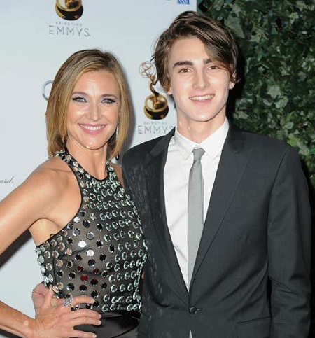 Brenda Strong With Her 26-Year-Old Son, Zak Henri