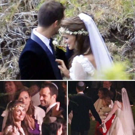 Natalie Portman and Benjamin Millepied On Their Marriage Event