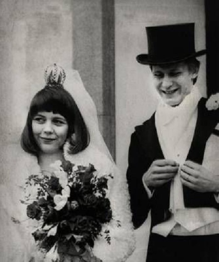 The Wedding Picture Of Stellan Skarsgård and His First Wife, My Skarsgård 