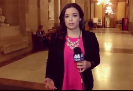 Chelsea Koerbler's Reporting Live At Indianapolis, Indiana