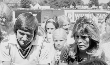  Jimmy Connors and A Ex- Girlfriend Of One Year, Marjorie Wallase