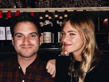 The 37 aged actress Emily Wickersham with her brother Adam Wickersham.