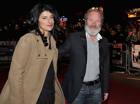  Peter Mullan and His Former Partner Of Two Years, Robina Qureshi