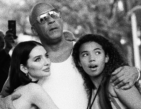 Meadow Waker (left) is the goddaughter of the popular actor Vin Diesel.
