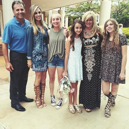 Bryan Gallagher with her parents, Mr. and Mrs. Michelle Nichols-Gallagher and her three younger siblings, Kayla, Bella and Alexa Gallagher. How much is Gallagher's net worth as of 2021?