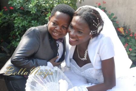 Chinedu Ikedieze with his longtime girlfriend-turned wife, Nneoma Nwijah at their wedding ceremony at the Redeemed Christian Church of God - Abundant Grace Parish in Ogba, Lagos on 26th November 2011. Do the couple share any children?