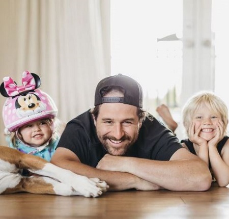 Justin Pasutto is Super Dad Of Two Children, Annie and Leo