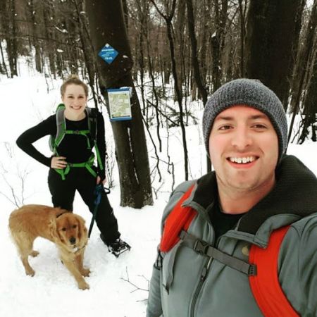 Amanda Thibault loves to go for snowshoeing with her beloved husband, Rene and their pet dog, Scout. Know all the details about Amanda and Rene's wedding!