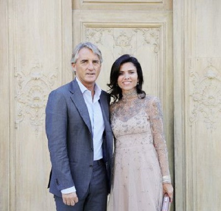 Silvia Fortini and Roberto Mancini.