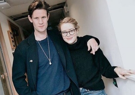 Clarie Foy is rumored to be dating The Crown co-actor, Matt Smith.