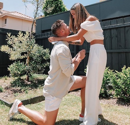 Kris Smith and His Partner, Sarah Boulazeris Got engaged in 2021