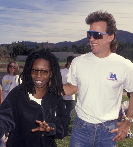 Whoopi Goldberg and Lyle Trachtenberg
