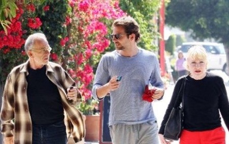 Gloria Campano With Her Late Husband, Charles Cooper and Their Son, Bradley Cooper