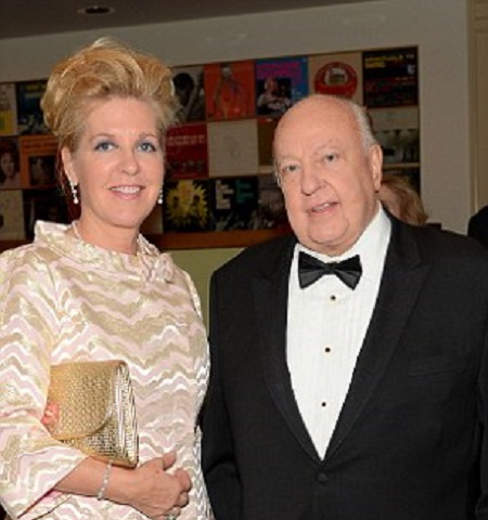 Roger Ailes and His Third Wife, Elizabeth TilsonWere Married From 1998- 2017