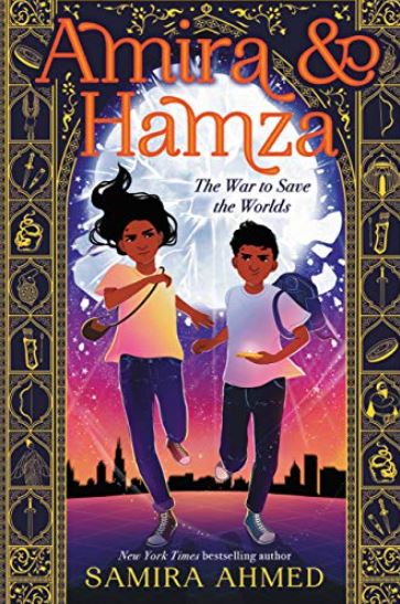 The cover of the book Amira & Hamza by an American journalist, author, Samira Ahmed. 