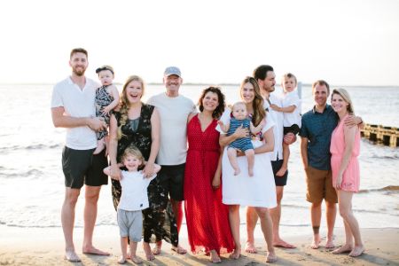 Bill Cowher is having a good time with his three daughters, Lauren, Meagan and Lindsay; his son-in-laws and grandchildren alongside his second wife, Veronica Stigeler near beachside. What does Cowher's second wife do for a living?