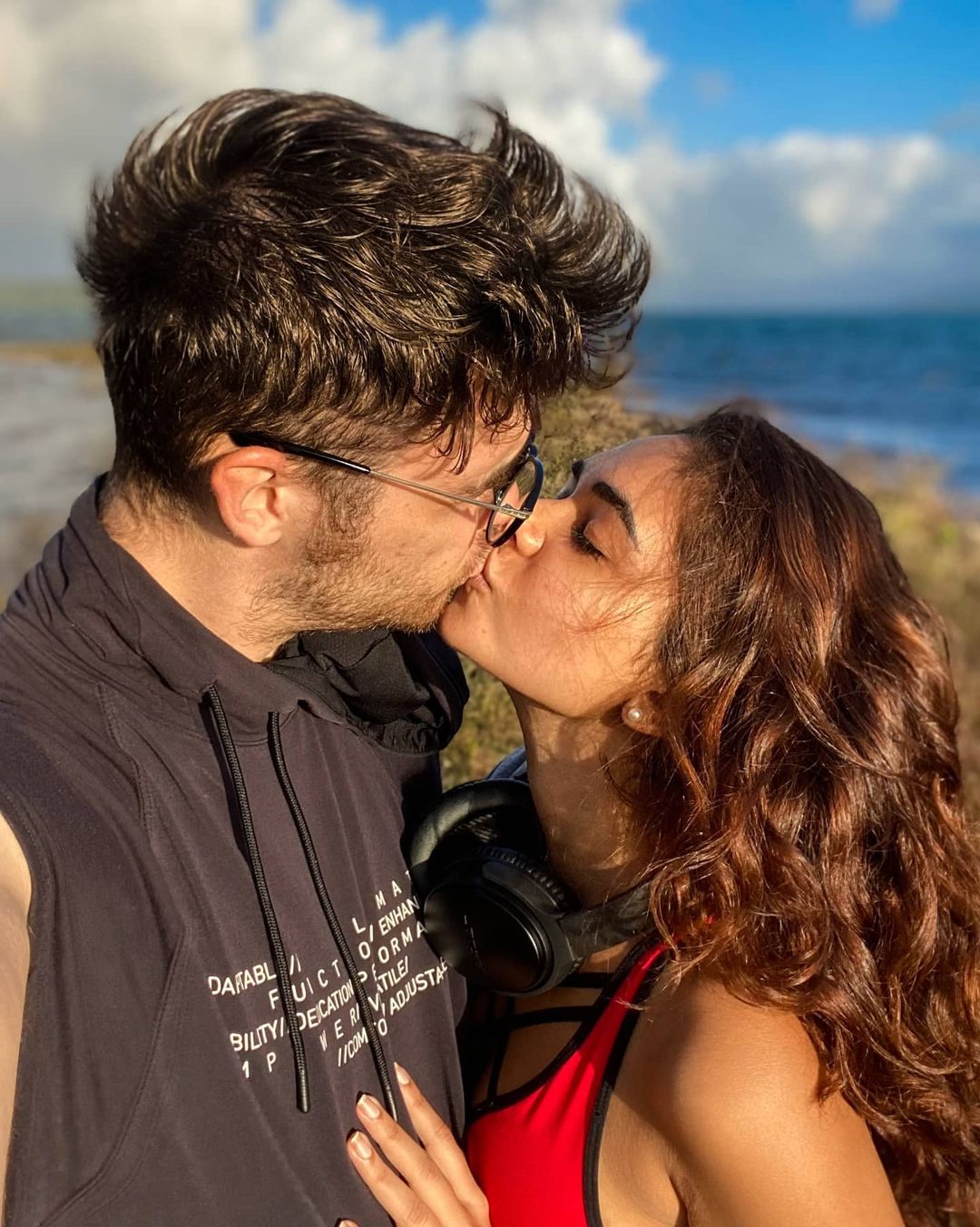 Agon Hare and girlfriend, Sonya Mulkeet is having a romantic moment on Valentine's Day during Costa Rica trip in 2021. How is Agon and Sonya's dating life going?