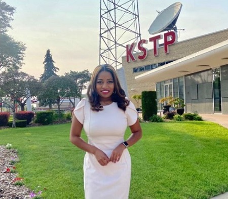Brittney Ermon works as a news reporter for KSTP-TV.