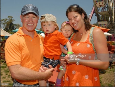 Gergeous Ruve With Her Spouse Neal And Kids