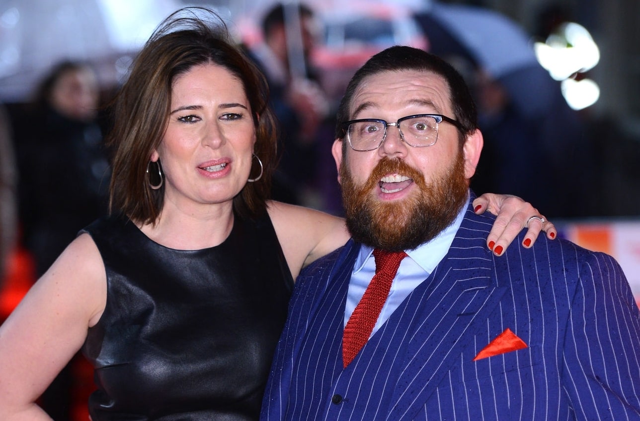 Christina Frost married her husband, Nick Frost at award show.