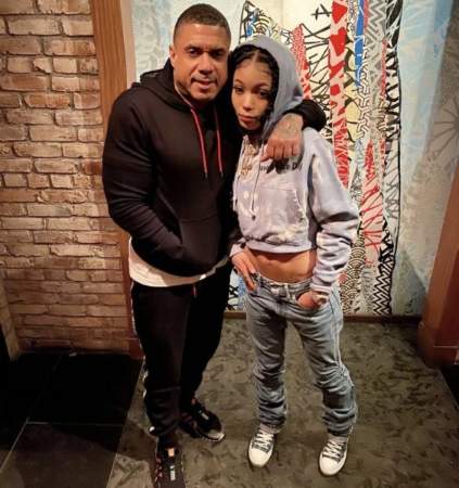 Coi Leray and Benzino before their fight