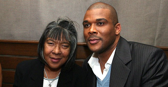 Yulanda's mother Willie Maxine Perry with Tyler Perry