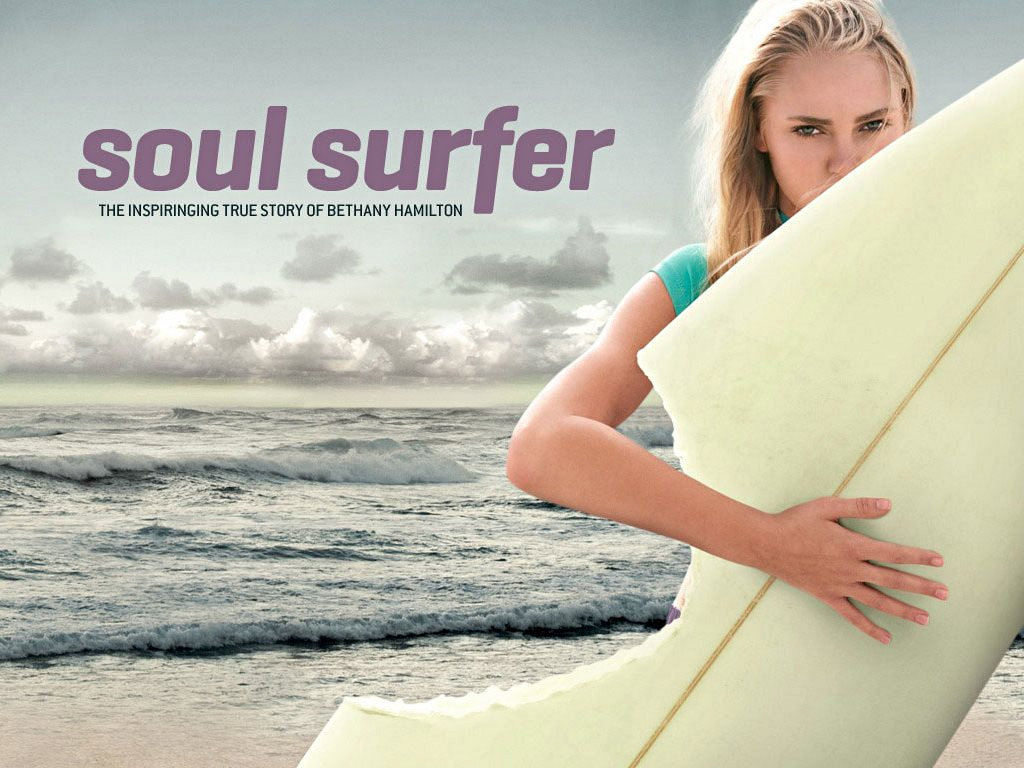 Bethany's Soul Surfer book poster.