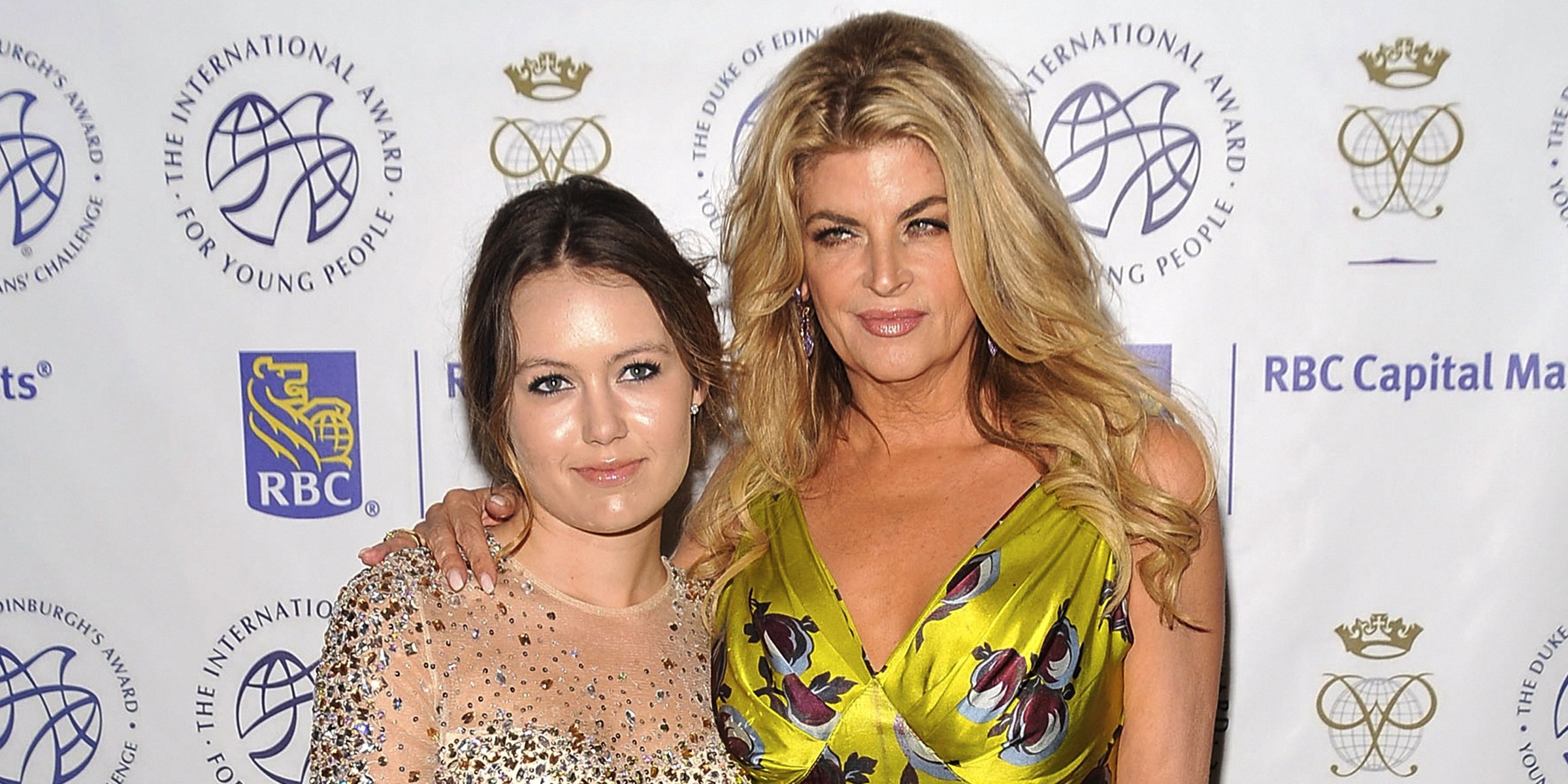 Lillie Price Stevenson with her late mother, Kirstie Alley