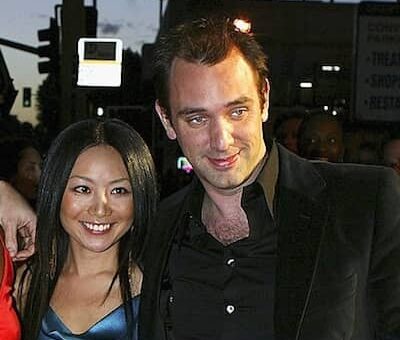 Emma Sugiyama with her ex husband Trey Parker