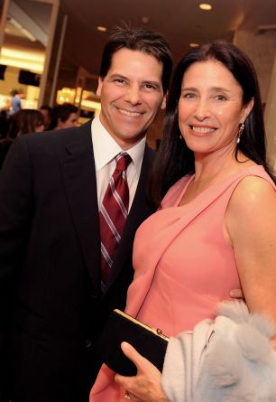 Chris Ciaffa with his wife Mimi Rogers