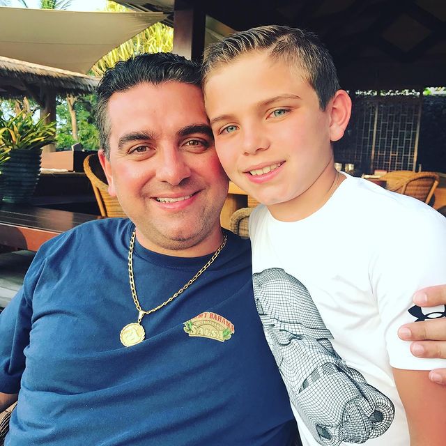 Marco Valastro with his father Buddy Valastro