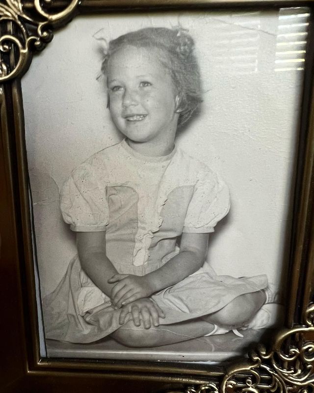 Childhood picture of Sarah Tither-Kaplan.