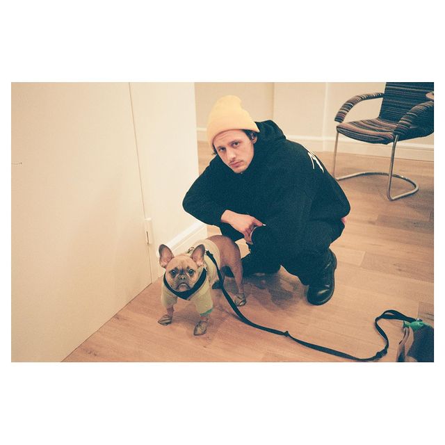 Picture of Michael Vlamis and his dog Ollie