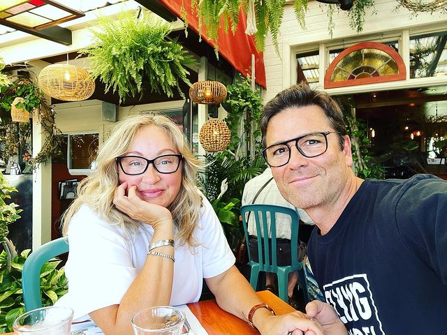 Picture of Yannick Bisson and his wife Chantal Craig