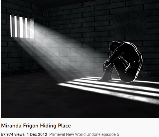 Screenshot of Miranda Frigon's song Hiding Place