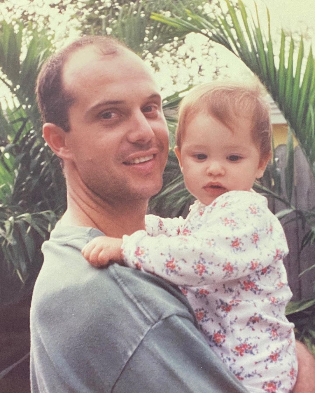 Childhood Pictures of Jehane Marie and her father Ricardo Paris