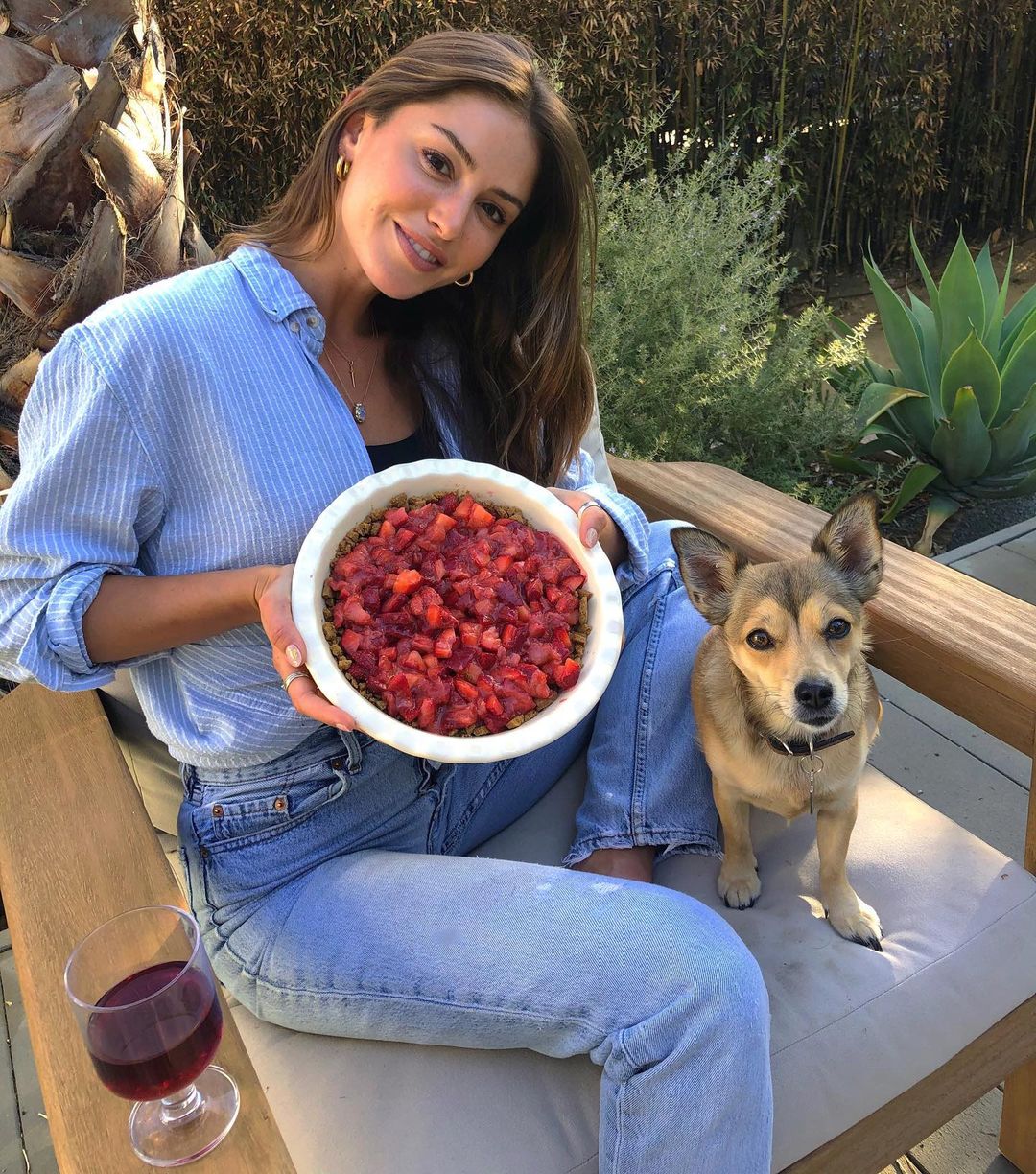 Pictures of Jehane Marie and her lovely pet