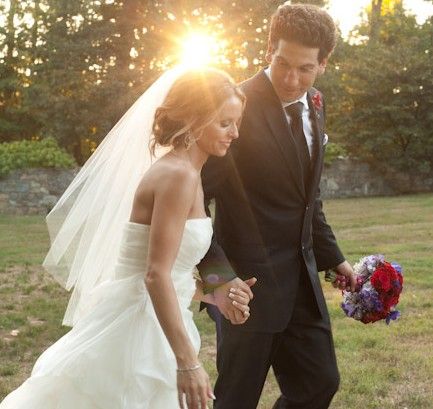Weeding Photos of Erin Angle and her husband Jon Bernthal