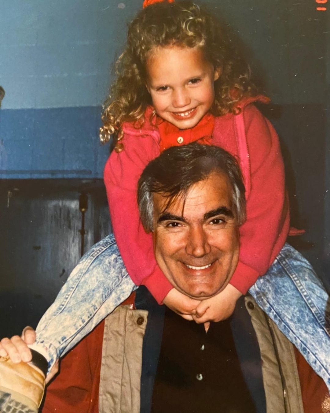 Early Picture of Molly McCook and her father John McCook 