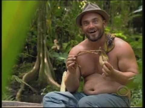 Russell Hantz in the reality TV show Survivor 