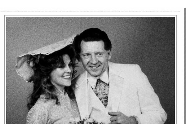 Picture of Kerrie McCarver and her former husband Jerry Lee Lewis